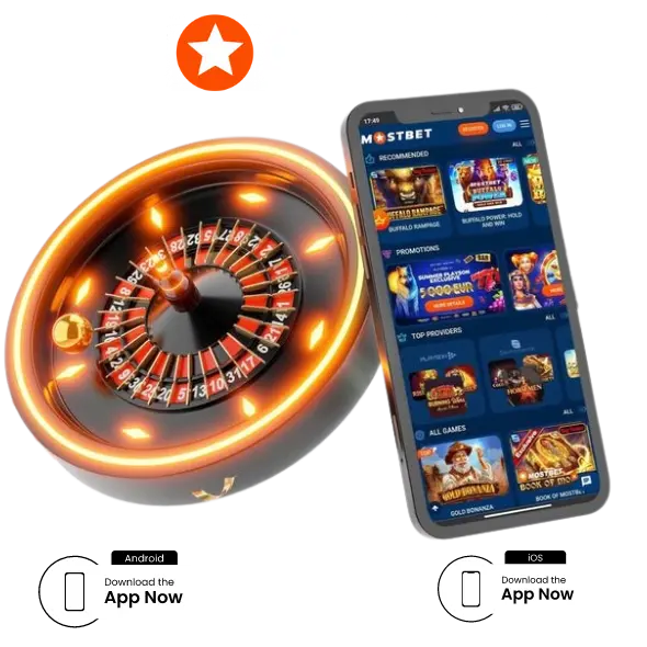 Смартфондағы Mostbet казиносы